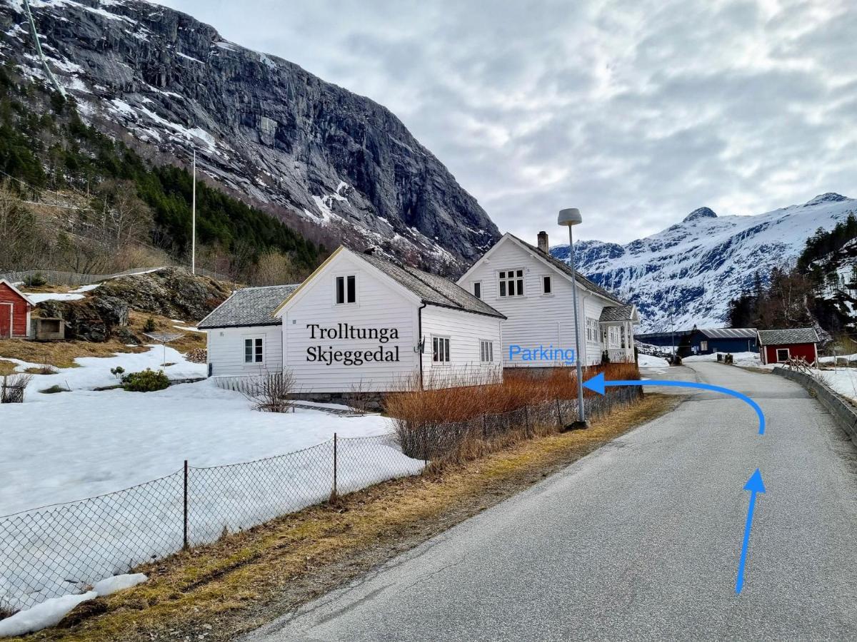 Trolltunga Skjeggedal Villa Eksteriør billede